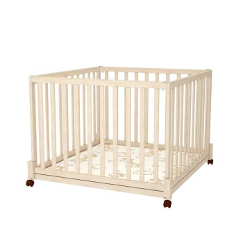   Timba 3 fajáróka 120x120-as összecsukható emelhető görgős borostyán