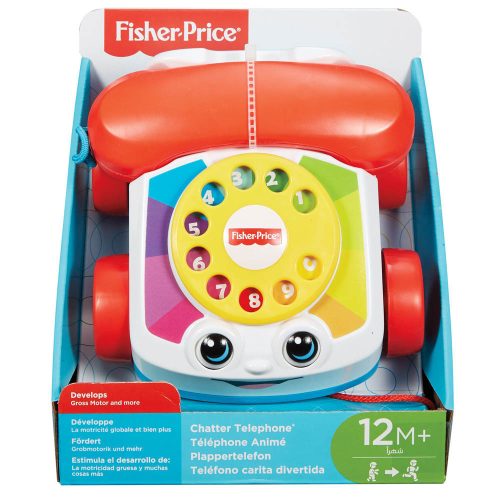 Fisher-Price fejlesztő játék fecsegő telefon FGW66