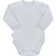 Baba hosszú ujjú body New Baby Pastel szürke