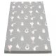 Gyerek habszivacs matrac New Baby 120x60 szürke - különféle minta