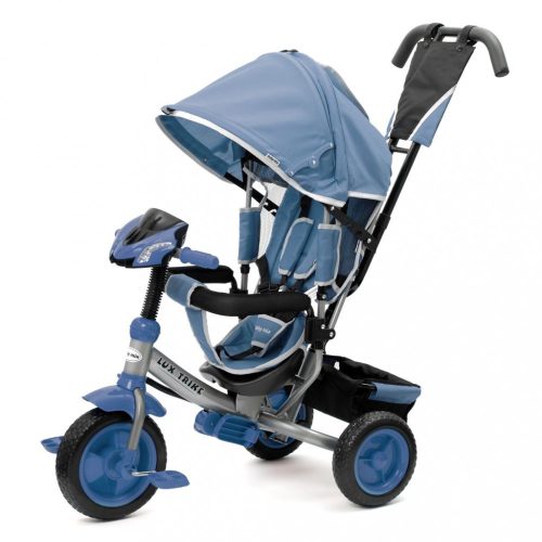 Gyerek háromkerekű bicikli  Baby Mix Lux Trike kék