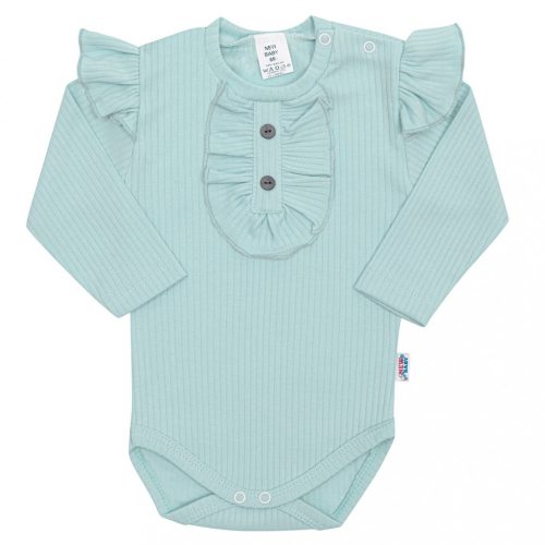 Baba body New Baby Stripes jégkék 80 (9-12 h)