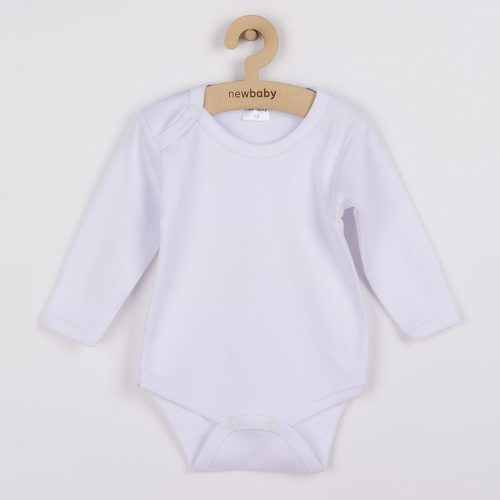 Body hosszú ujj New Baby II - fehér - 50