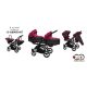 Baby Active Twinni iker babakocsi - 10 Amarant