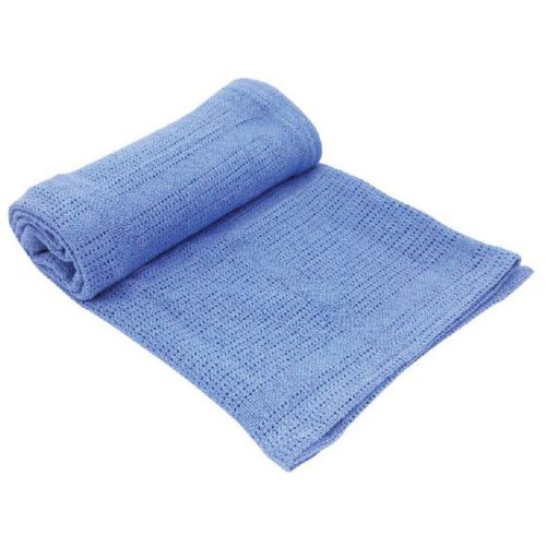 Kikkaboo kötött takaró aprómintás 70 x 100 cm - kék