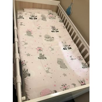 Pamut Babaágynemű, 2 részes - szafari