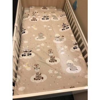 Pamut Babaágynemű, 2 részes - szafari beige