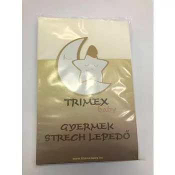 Trimex gyermek strech lepedő - nyers