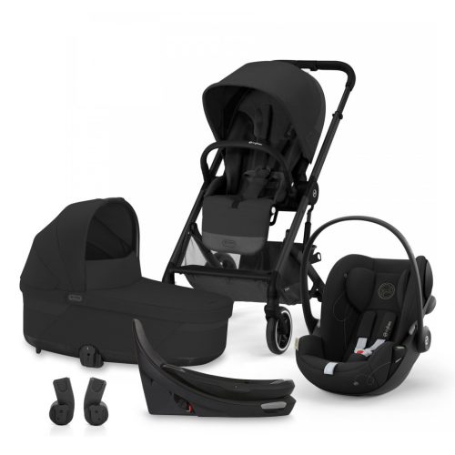 Cybex Balios Moon Black 4in1 bundle szett #Cloud G hordozóval #Base G isofixel 	