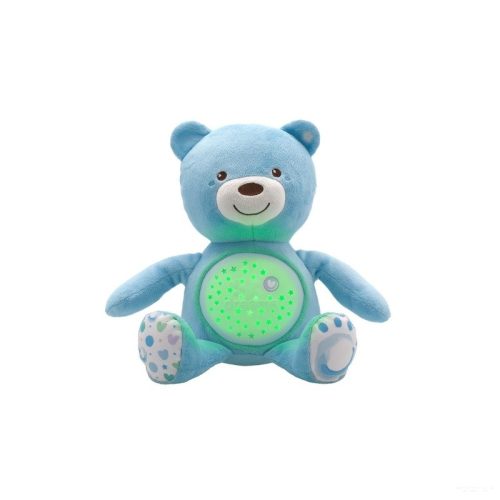 Chicco Baby Bear plüss maci projektor - Kék