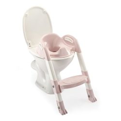 Thermobaby Kiddy Loo lépcsős WC szűkítő - Rose poudre - Rózsaszín 