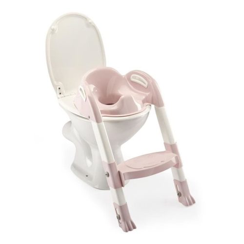 Thermobaby Kiddy Loo lépcsős WC szűkítő - Rose poudre - Rózsaszín
