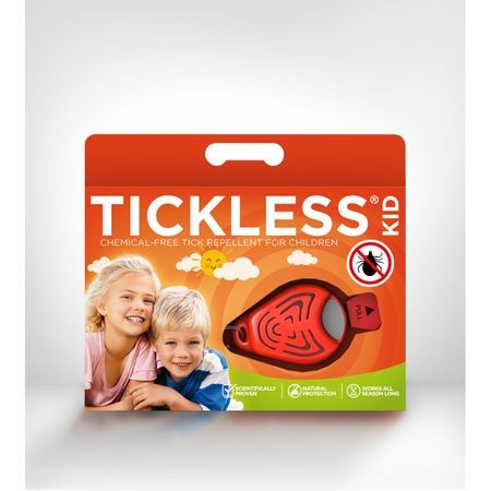Tickless Ultrahangos kullancsriasztó KID - Narancs