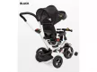 Caretero Toyz Wroom tricikli tolókarral - Black