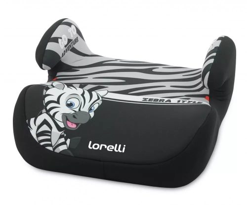 Lorelli Topo Comfort ülésmagasító 15-36 kg_zebra grey -white 2020