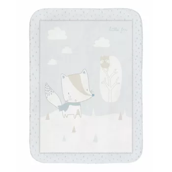 Kikkaboo takaró polár 110x140cm  Kisróka
