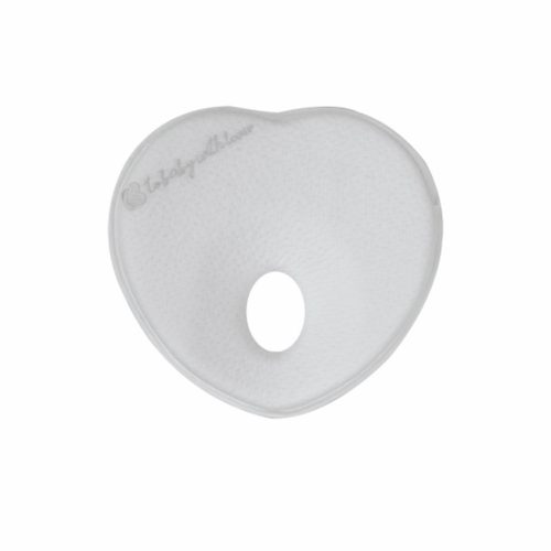 Kikkaboo párna - laposfejűség elleni memóriahabos ergonomikus Airknit  szív szürke