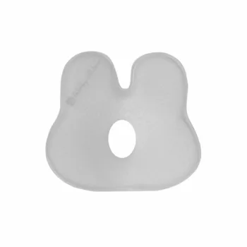   Kikkaboo párna - laposfejűség elleni memóriahabos ergonomikus Airknit  nyuszi szürke