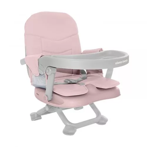 Kikkaboo etetőszék Pappo székrerögzíthető összecsukható pink