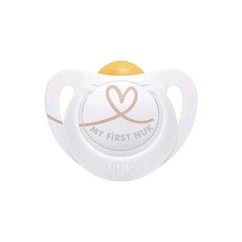 NUK játszócumi latex Star 0-6hó csillag