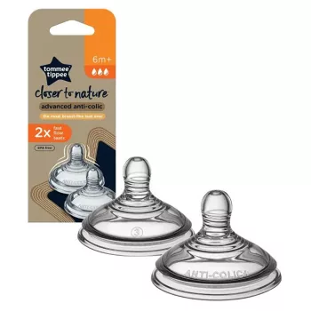   Tommee Tippee cumisüveg cumi Advanced anti colic 2 db gyors folyású