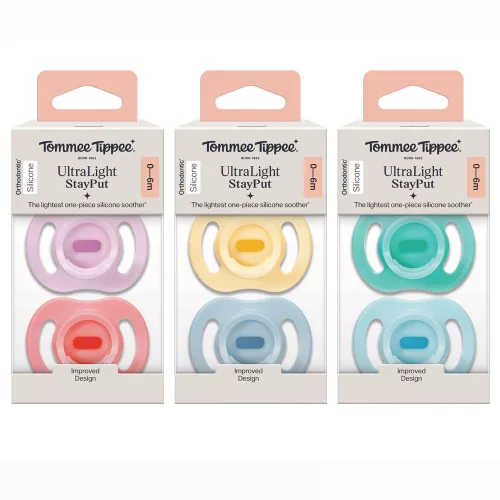 Tommee Tippee játszócumi Ultra Light 2 db 0-6 hó