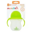 Munchkin itatópohár szívószálas súlyozott Tip and Sip 207ml 6hó zöld