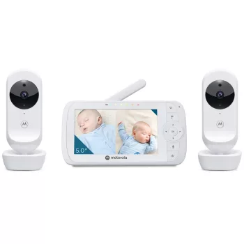   Motorola bébiőr Duo kamerás 5inch színes kijelzővel, 2 kamerával VM35-2