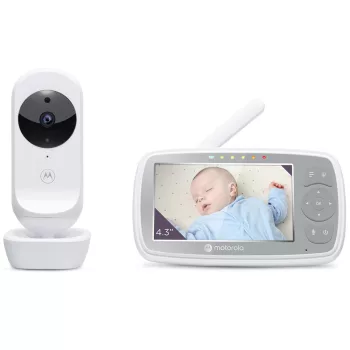   Motorola bébiőr kamerás CONNECT WIFI 4,3inch színes kijelzővel, kamerával és okostelefon applikációval VM44