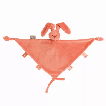 Nattou szundikendő plüss Lapidou Maxi - Nyúl terrakotta