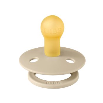   BIBS játszócumi - Colour natúr kaucsuk 0-6 hó vanília 1 db tasakban