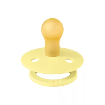   BIBS játszócumi - Colour natúr kaucsuk 6-18 hó napsugár 1 db tasakban