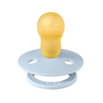   BIBS játszócumi - Colour natúr kaucsuk 18-36 hó pasztellkék 1 db tasakban