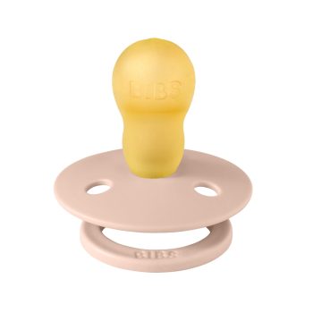   BIBS játszócumi - Colour natúr kaucsuk 18-36 hó púderrózsaszín 1 db tasakban