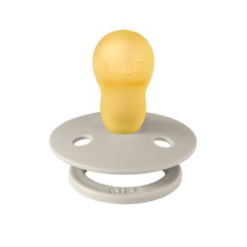   BIBS játszócumi - Colour natúr kaucsuk 18-36 hó homok 1 db tasakban