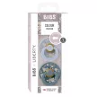 BIBS játszócumi – X Liberty Colour natúr kaucsuk 6-18 hó capel hamvaskék 2 db