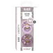 BIBS játszócumi - X Liberty Colour natúr kaucsuk 6-18 hó kamilla viola 2 db