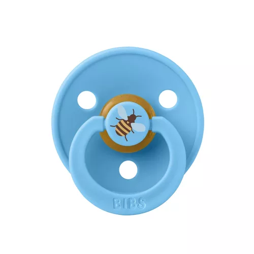 BIBS játszócumi - Studio Méhecske Colour natúr kaucsuk 6-18 hó tavaszi szellő 1db tasakban