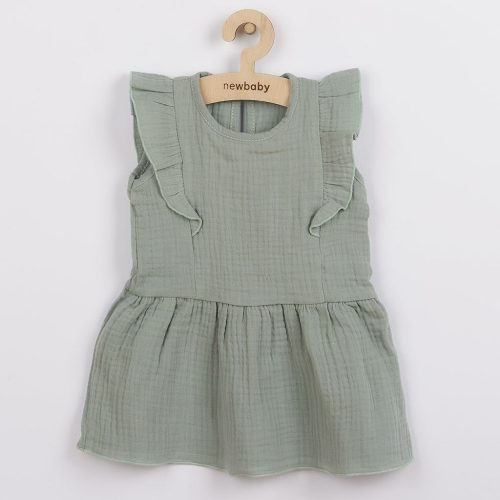 Baba muszlin ruha New Baby Summer Nature Collection menta