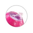 BabyOno itatópohár - csöpögésmentes puha csőrrel 3hó 180ml pink  1456/02