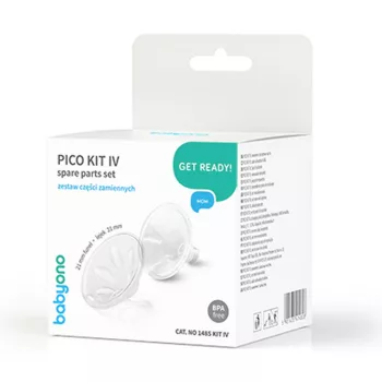   BabyOno mellszívó alkatrész - 21mm tölcsér és szilikon betét Pico 1485 KIT IV.