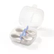 BabyOno evőeszköz-készlet - ergonomikus, dobozzal pasztell kék 969/05