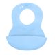 BabyOno előke - műanyag puha állítható világoskék 835/05
