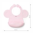 BabyOno előke szilikon állítható rózsaszín 1639/02