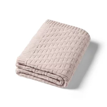   BabyOno babatakaró organikus pamut kötött 75x100cm bézs 1647/03