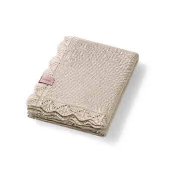 BabyOno babatakaró bambusz kötött 75x100cm bézs 1674/02