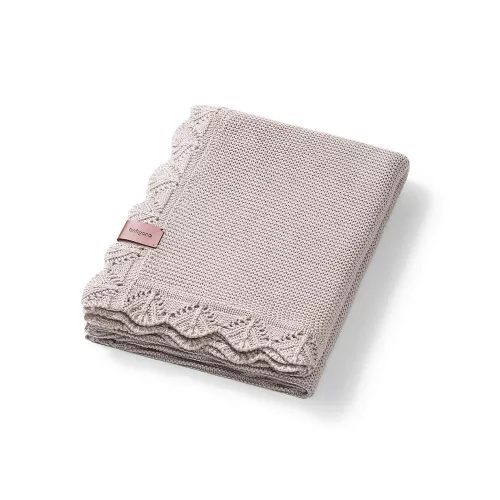 BabyOno babatakaró bambusz kötött 75x100cm szürke 1674/03