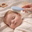 BabyOno fésű-kefe puha sörtékkel kék 570/05