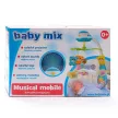 Baby Mix zenélő-forgó projektoros piros