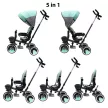 Baby Mix tricikli 5az1-ben RELAX 360° szürke